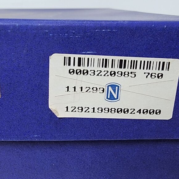 Stuart Weitzman Dressy Black Satin Block Heel with Rhinestons, Women's 7.5 AAA - Picture 15 of 16